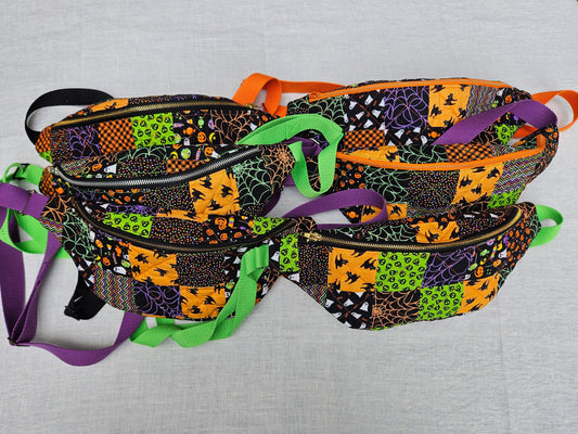 Quilted Halloween Fanny Pack/Cross Body