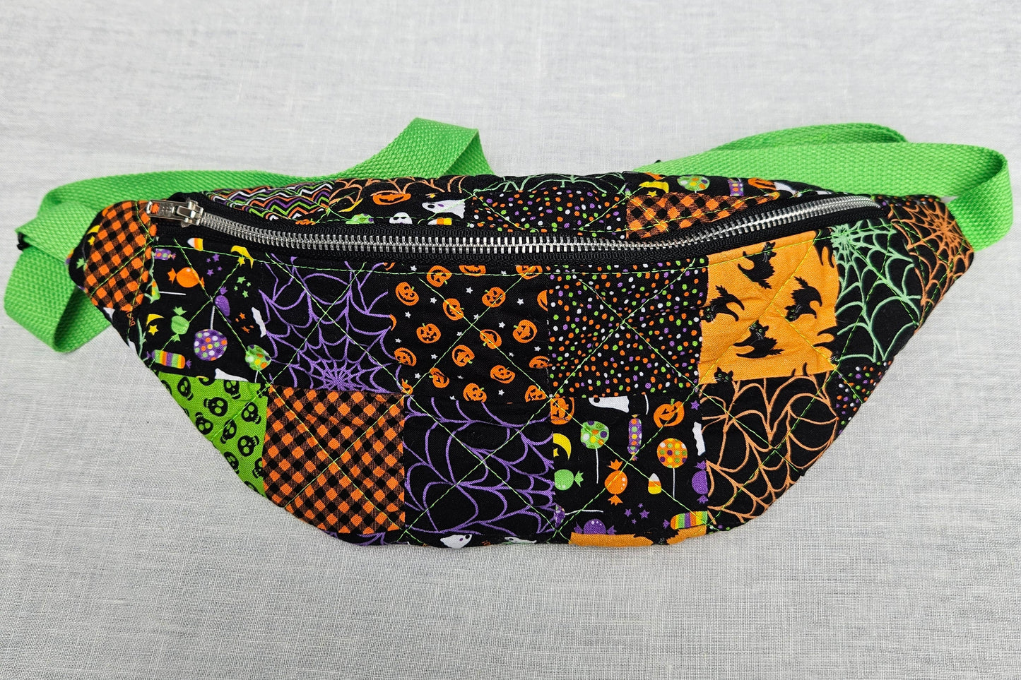 Quilted Halloween Fanny Pack/Cross Body