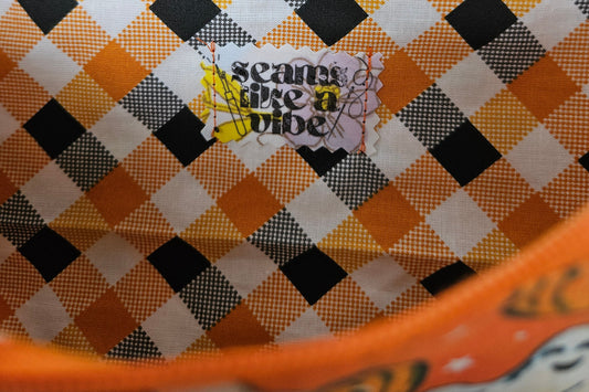 Vintage Print Halloween Fanny Pack/Crossbody