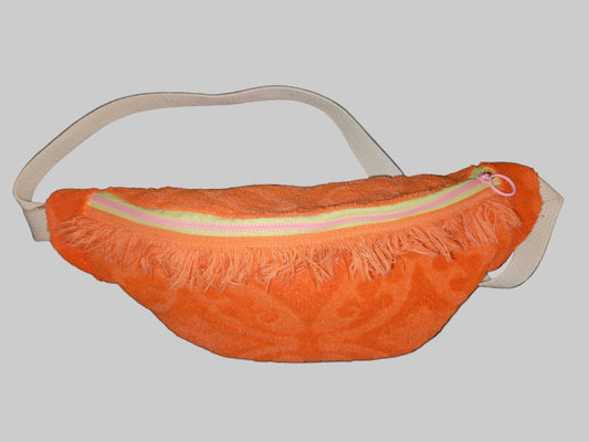 Vintage Orange Towel Fanny Pack/Crossbody